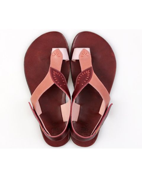 SOUL barefoot women's sandals - Sour Cherries