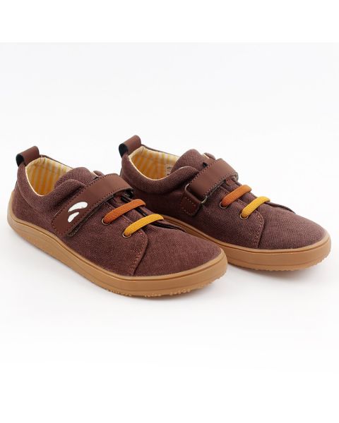 OUTLET Vegan shoes HARLEQUIN - Walnut 30-39 EU