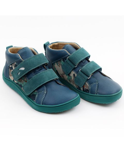 OUTLET Mid-cut boots MOON - Teal 30-39 EU