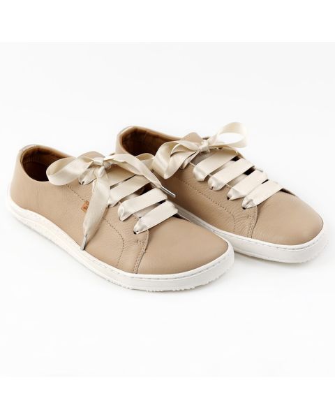 OUTLET Leather barefoot shoes FINN - NUDE