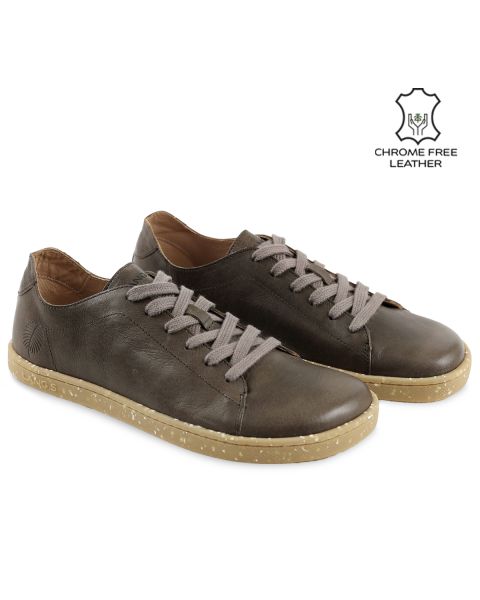 Pantofi barefoot ZEN - Brown Kaki - Tikki Shoes