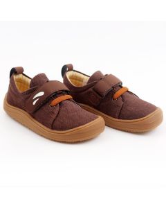 OUTLET Vegan shoes HARLEQUIN - Walnut 19-23 EU