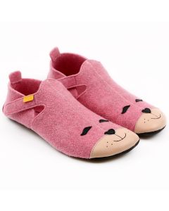 Felted wool shoes- Ziggy Kitty 36-40 EU