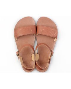 OUTLET - 'VIBE' barefoot women's sandals - Brown