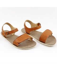 Barefoot sandals VIBE V1 - Cognac