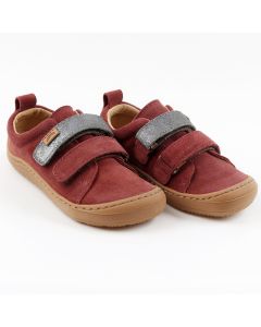 Pantofi barefoot HARLEQUIN - Lipstick - Tikki Shoes