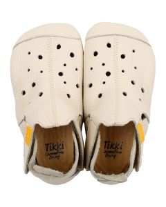 OUTLET Indoor shoes ZIGGY - Cream 18-29 EU
