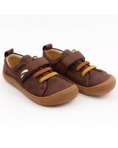 OUTLET Vegan shoes HARLEQUIN- Walnut 24-29 EU