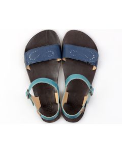 OUTLET - 'VIBE' barefoot women's sandals - Blue