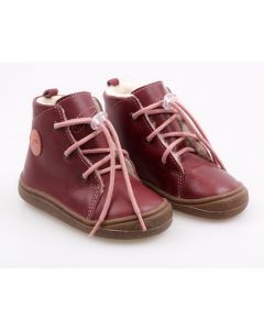 OUTLET Barefoot boots - Beetle Bordeaux 19-23 EU