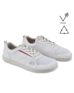 Sneakersi vegani TERRA - White - barefoot - Tikki Shoes
