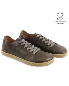 Pantofi barefoot ZEN - Brown Kaki - Tikki Shoes