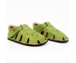 Sandale Barefoot Aranya piele 2021 - Lime / barefoot shoes aranya skin Lime