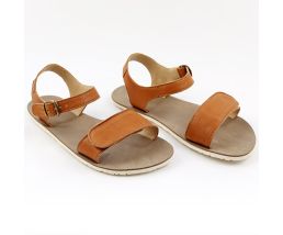 Barefoot sandals VIBE V1 - Cognac